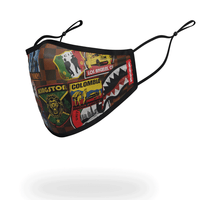 SPRAYGROUND® FACE MASK GLOBAL MOGUL FACE MASK