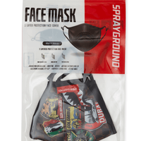 SPRAYGROUND® FACE MASK GLOBAL MOGUL FACE MASK