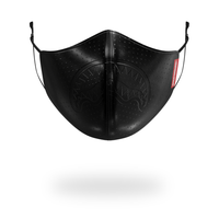 SPRAYGROUND® FASHION MASK MIDNIGHT SHARK VEGAN LEATHER FACEMASK