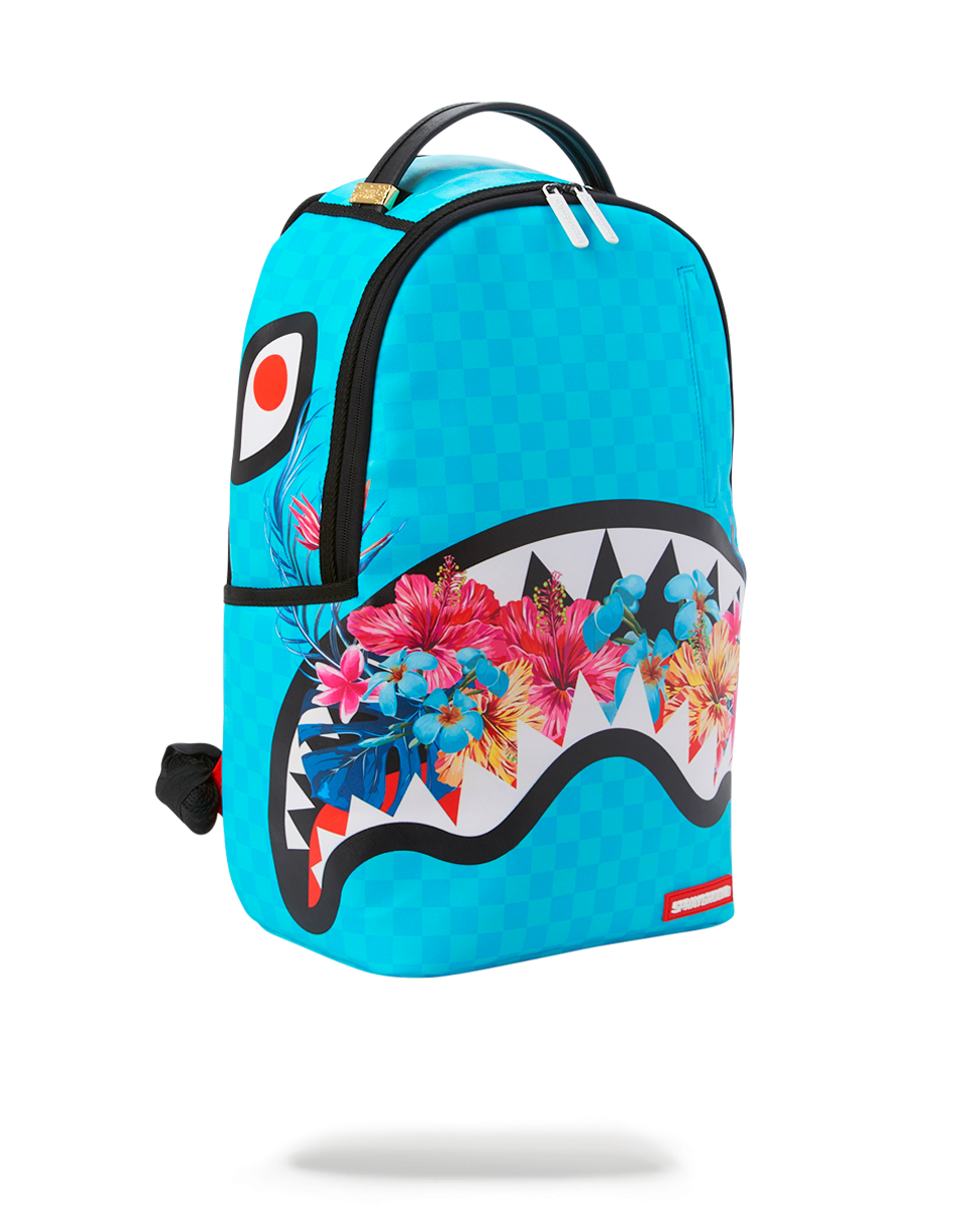Sprayground Blossom Shark Backpack in Blue for Men