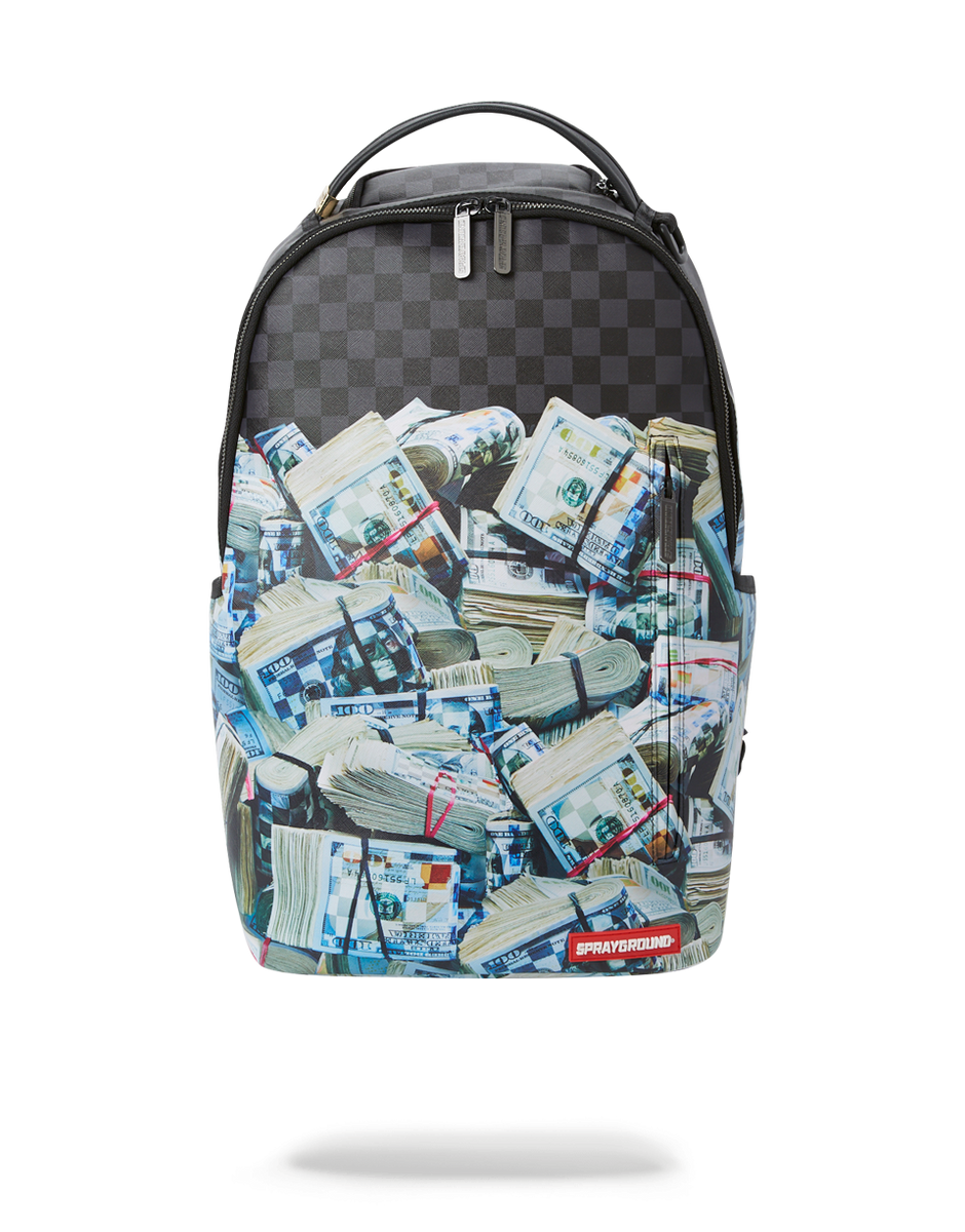 money sprayground backpack