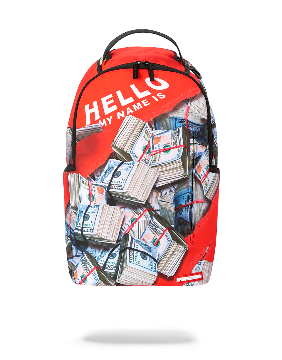 money sprayground backpack