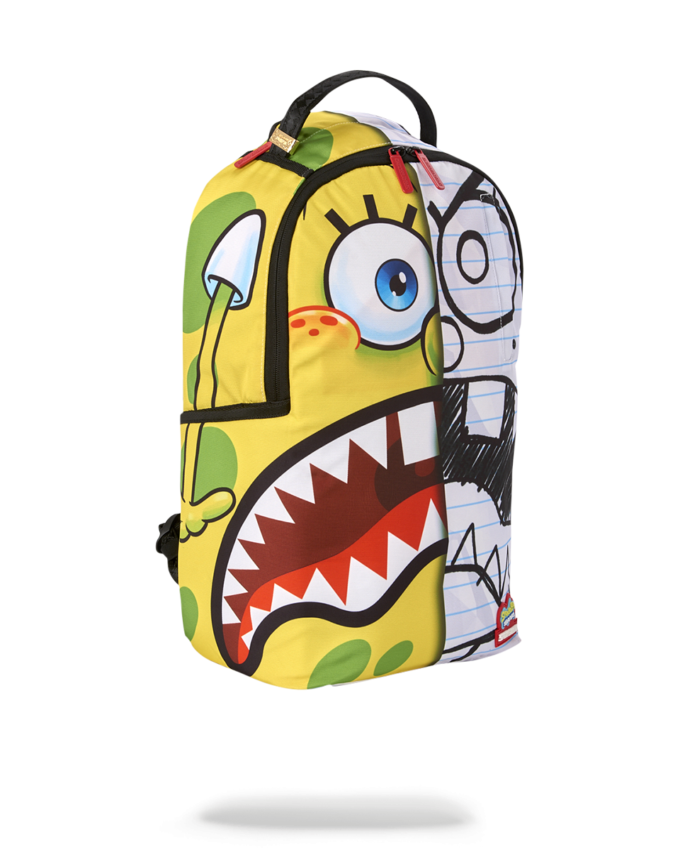 Sprayground SpongeBob Doodlebob Eating Backpack