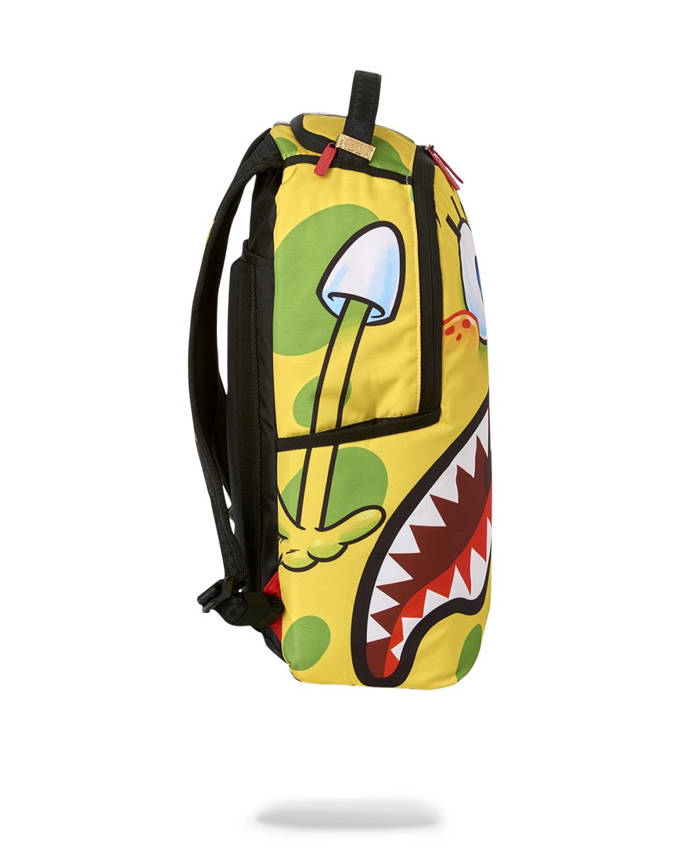 Sprayground x Sponge Bob Half Sponge Sharkmouth Backpack · Slide Culture