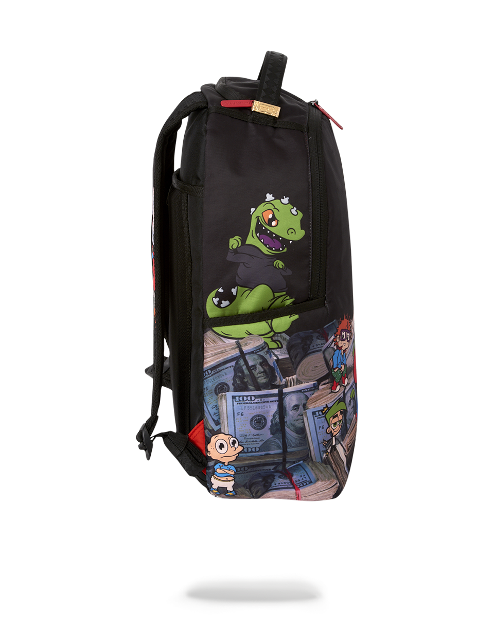 Sprayground x Rick and Morty Portal Green Backpack