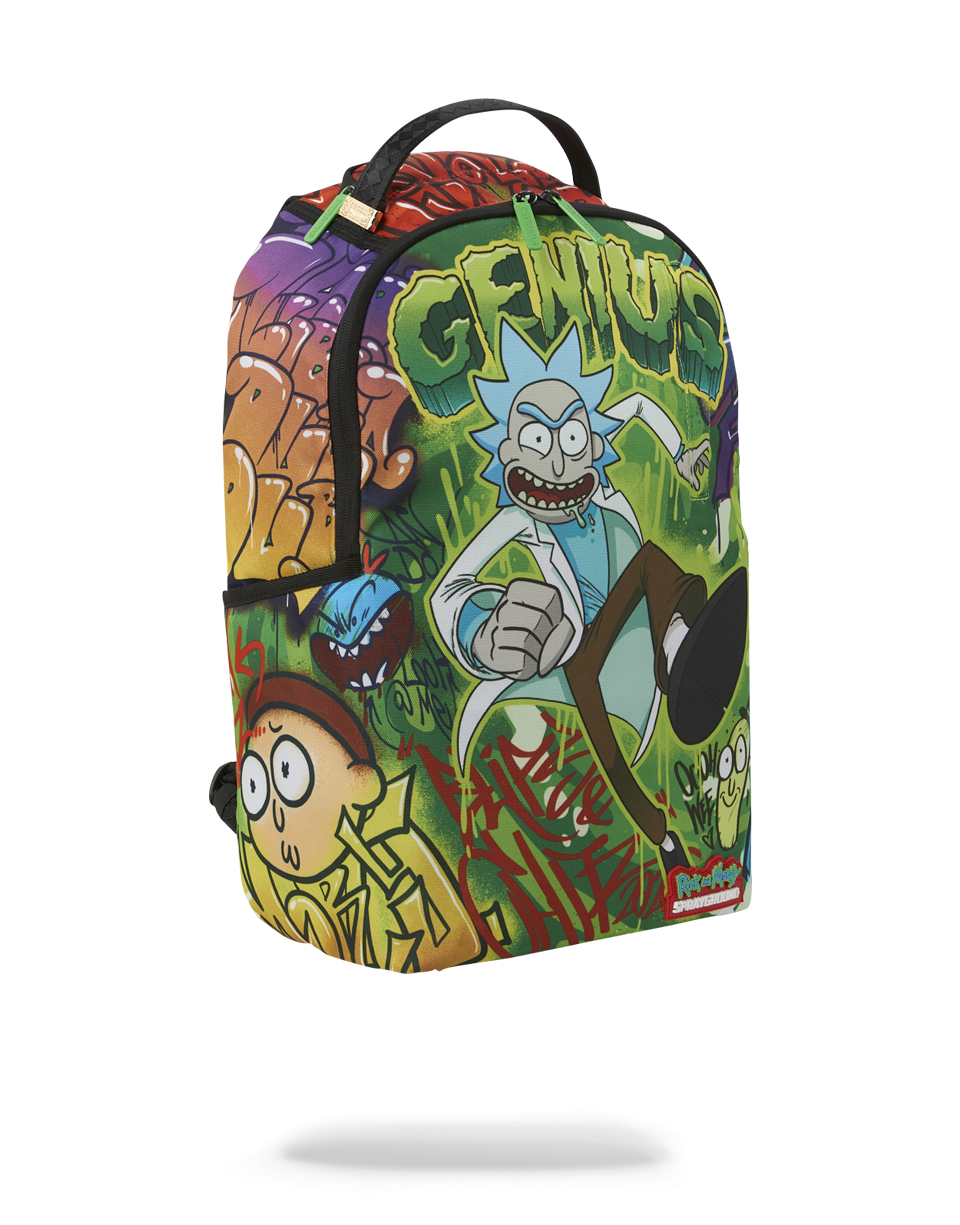 RICK & MORTY MESEEKS CRAMMED BACKPACK (DLXR) – SPRAYGROUND®