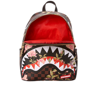 SPRAYGROUND® BACKPACK SHARKFLOWER SAVAGE BACKPACK (SMALLER MORE ELEGANT BACKPACK)