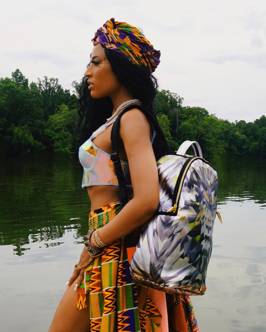 SPRAYGROUND® BACKPACK Ai LIONS ARE FOREVER BACKPACK