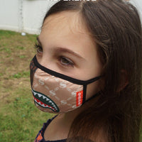 SPRAYGROUND® FASHION MASK KIDS FORM FITTING MASK: MELT THE RAINBOW