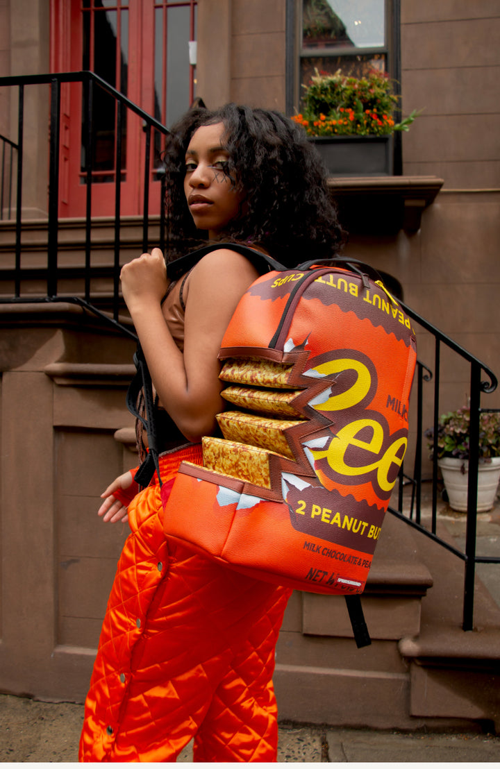 Sprayground Collabs With World Famous Reese’s Brand To Create A Decadent Backpack Design