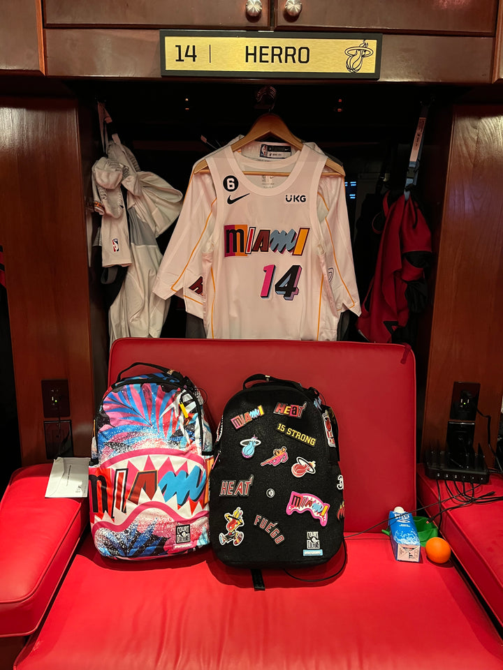 Sprayground Turning Up The Heat Even Further With Miami Heat