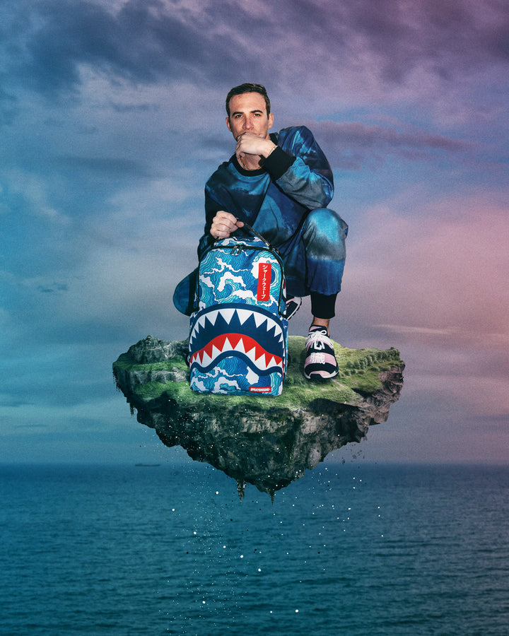 Sprayground cloud dragon shark backpack Clearance