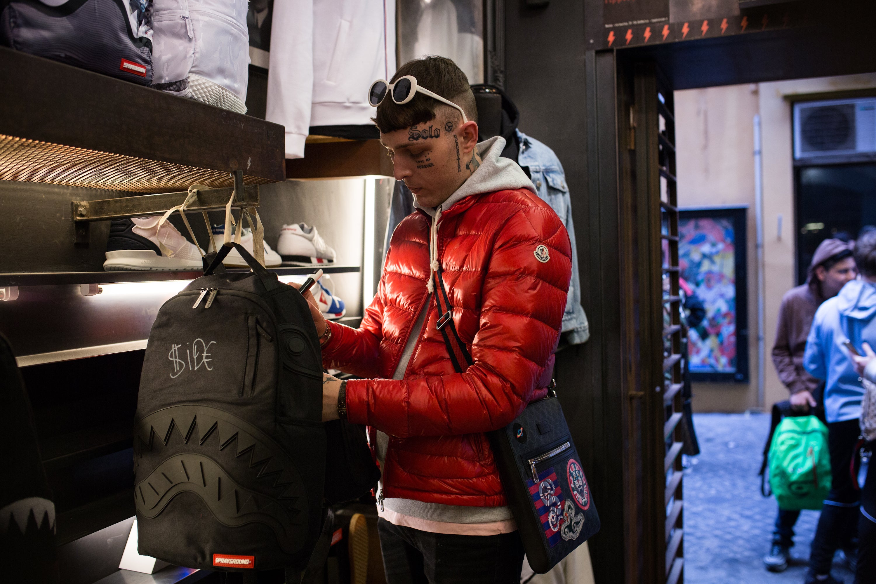 Italian Rappers Sick Luke & Dark Side Link Up With Sprayground Italy ...