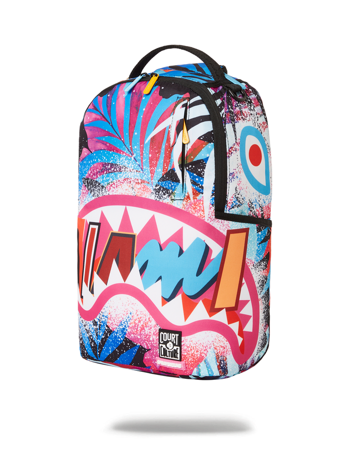 Iconic Fashion House Sprayground Turns Up The Temperature With Its Miami Heat Backpack Collaboration 