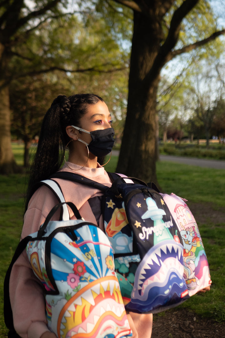 WE GOT UR BACK & WE GOT U COVERED WITH OUR NEW COLOSSAL COLLECTION OF OVER 160 BAG & 56 MASK STYLES
