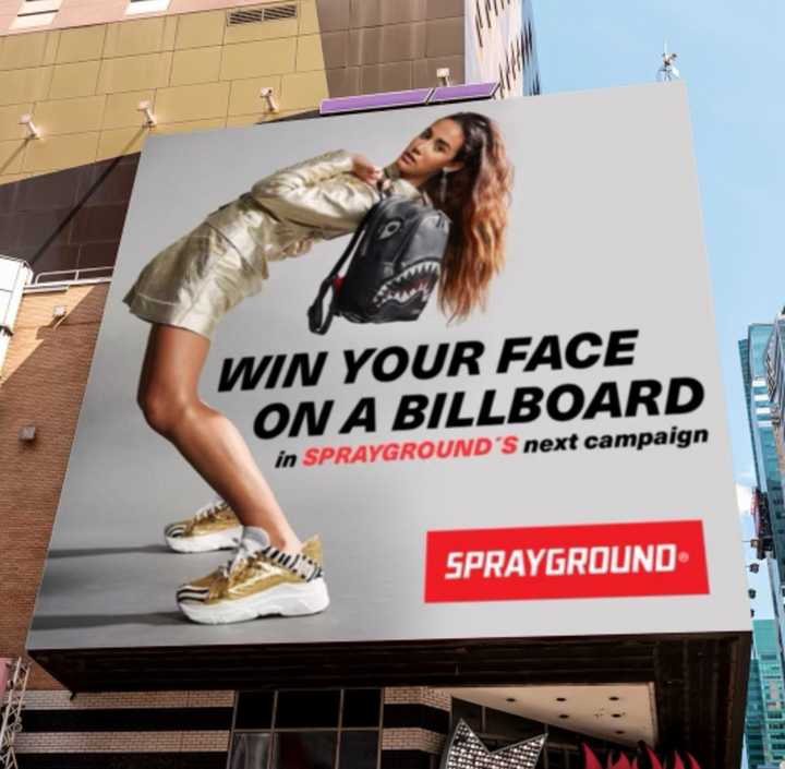 SPRAYGROUND BILLBOARD CONTEST