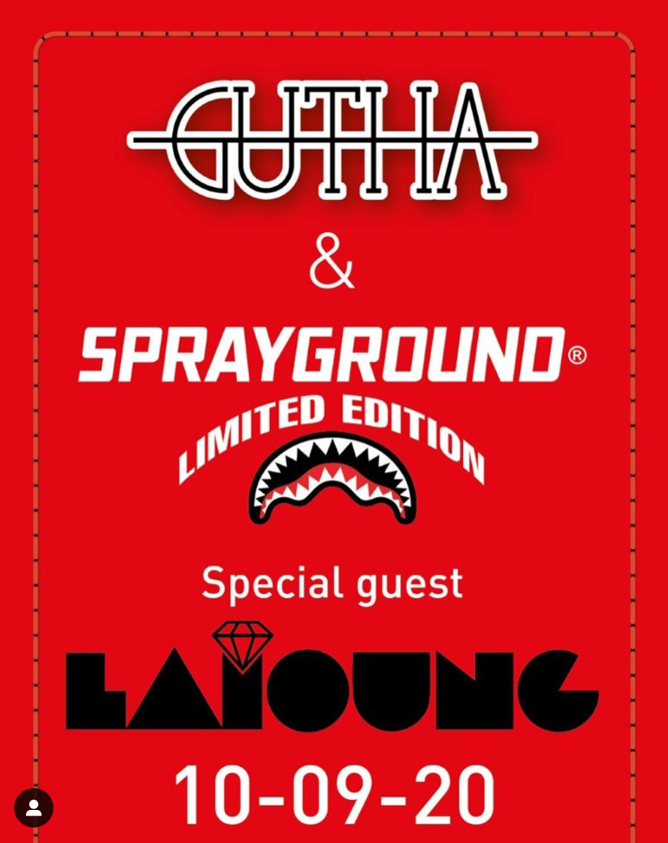 Pop Up Event with Italian Rapper Laioung – SPRAYGROUND®