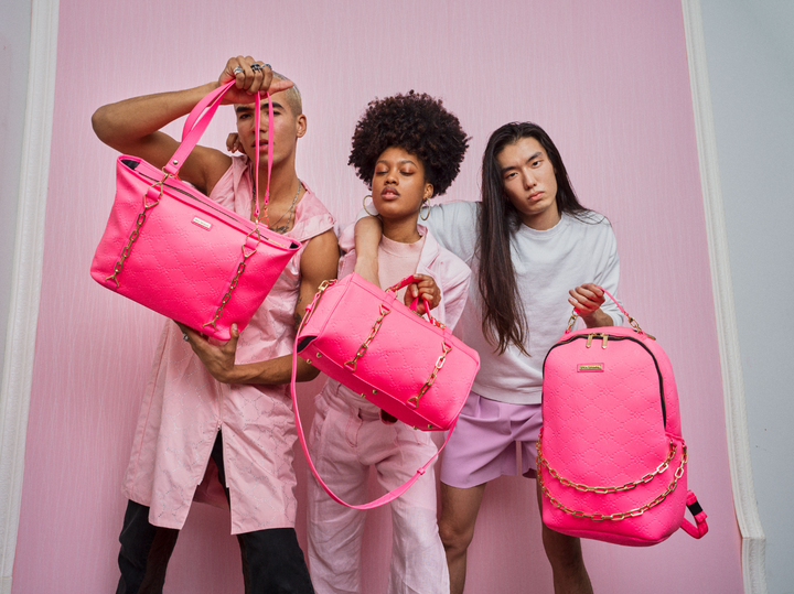 Sprayground Takes Barbiecore To The Next Level With New All-Pink Travel Collection