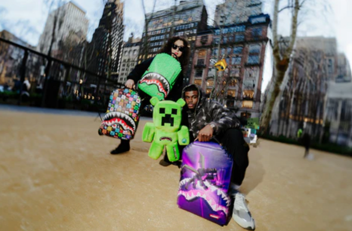 Sprayground and Minecraft Join Forces for Explosive 15th Anniversary Travel Collection!