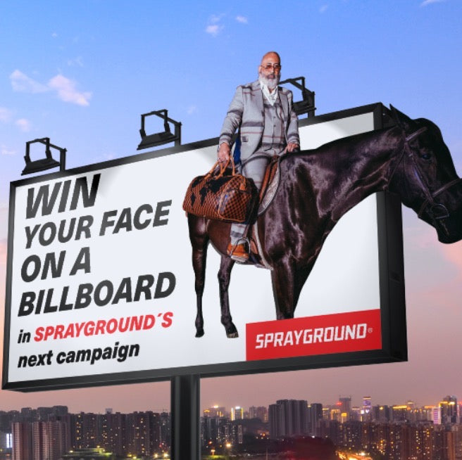 SPRAYGROUND BILLBOARD COMPETITION CLOSING SOON