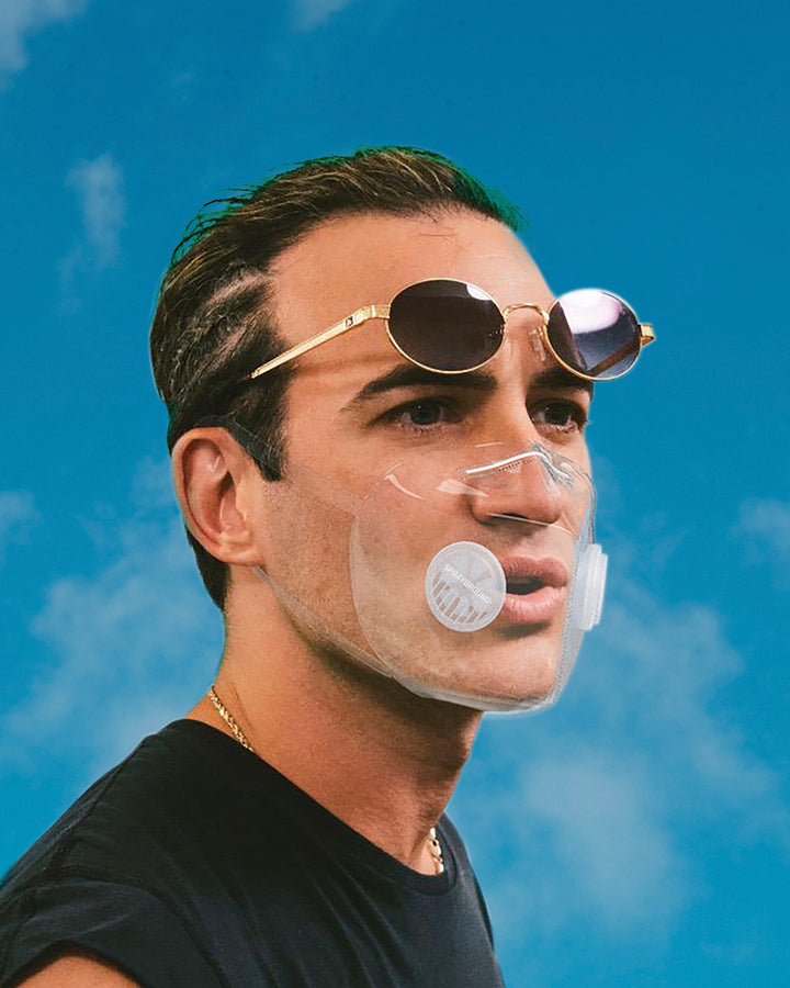 SHOW YOUR BEST SMILE WITH THE WORLD’S FIRST AVAILABLE CLEAR MASK