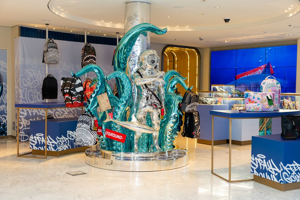 SPRAYGROUND SETS SAIL WITH CRUISE RETAILER HARDING+ FOR AN IMMERSIVE POP-UP EXPERIENCE AT SEA