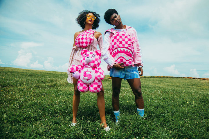 FURZILLA SHARK (PINK CHECK) – SPRAYGROUND®