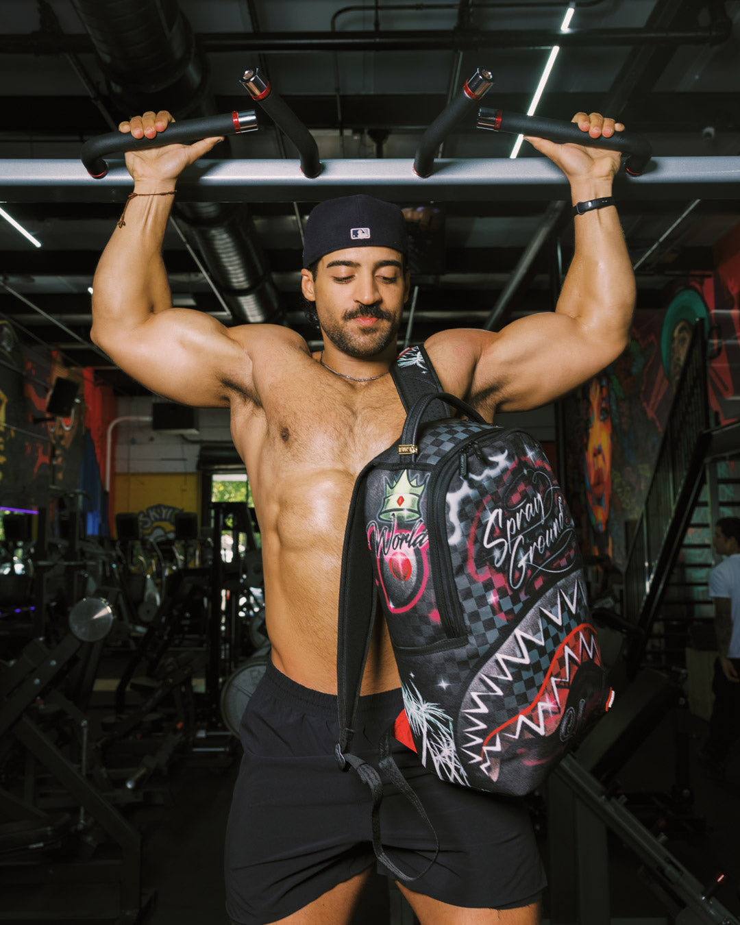 SPRAYGROUNDÂ® BACKPACK AIRBRUSHED SHARK BACKPACK