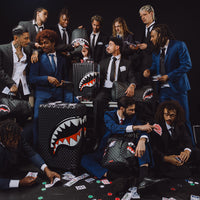 SPRAYGROUND® DUFFLE SHARKS IN PARIS WTF BUBBLY BLACK CHECK DUFFLE