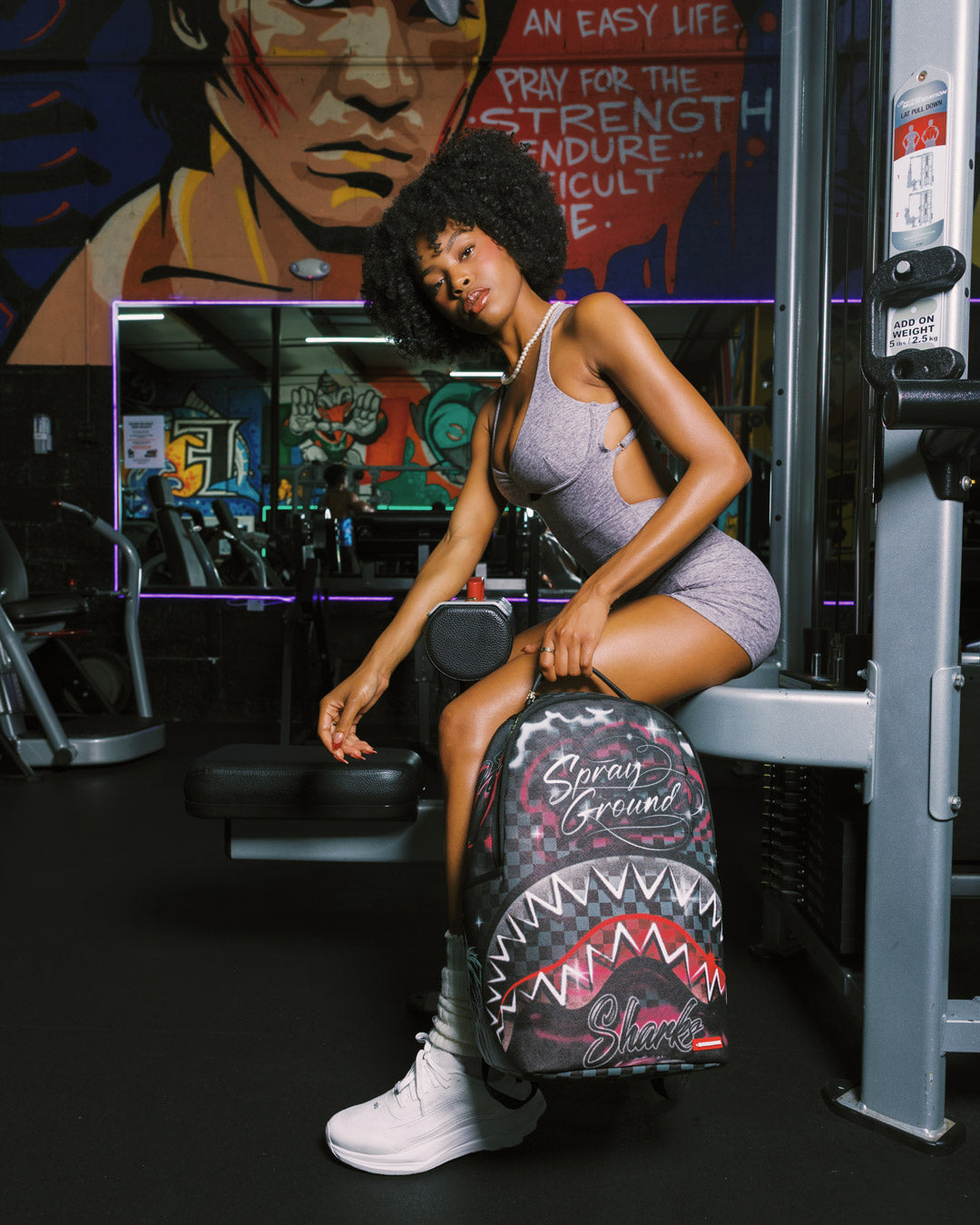 SPRAYGROUNDÂ® BACKPACK AIRBRUSHED SHARK BACKPACK
