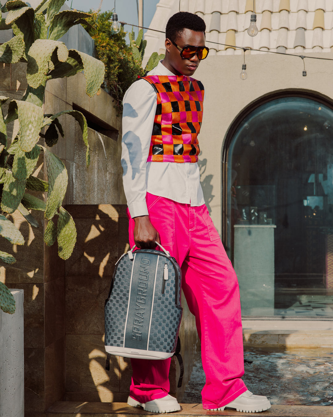 SPRAYGROUND® BACKPACK UPSCALE CHECK BACKPACK