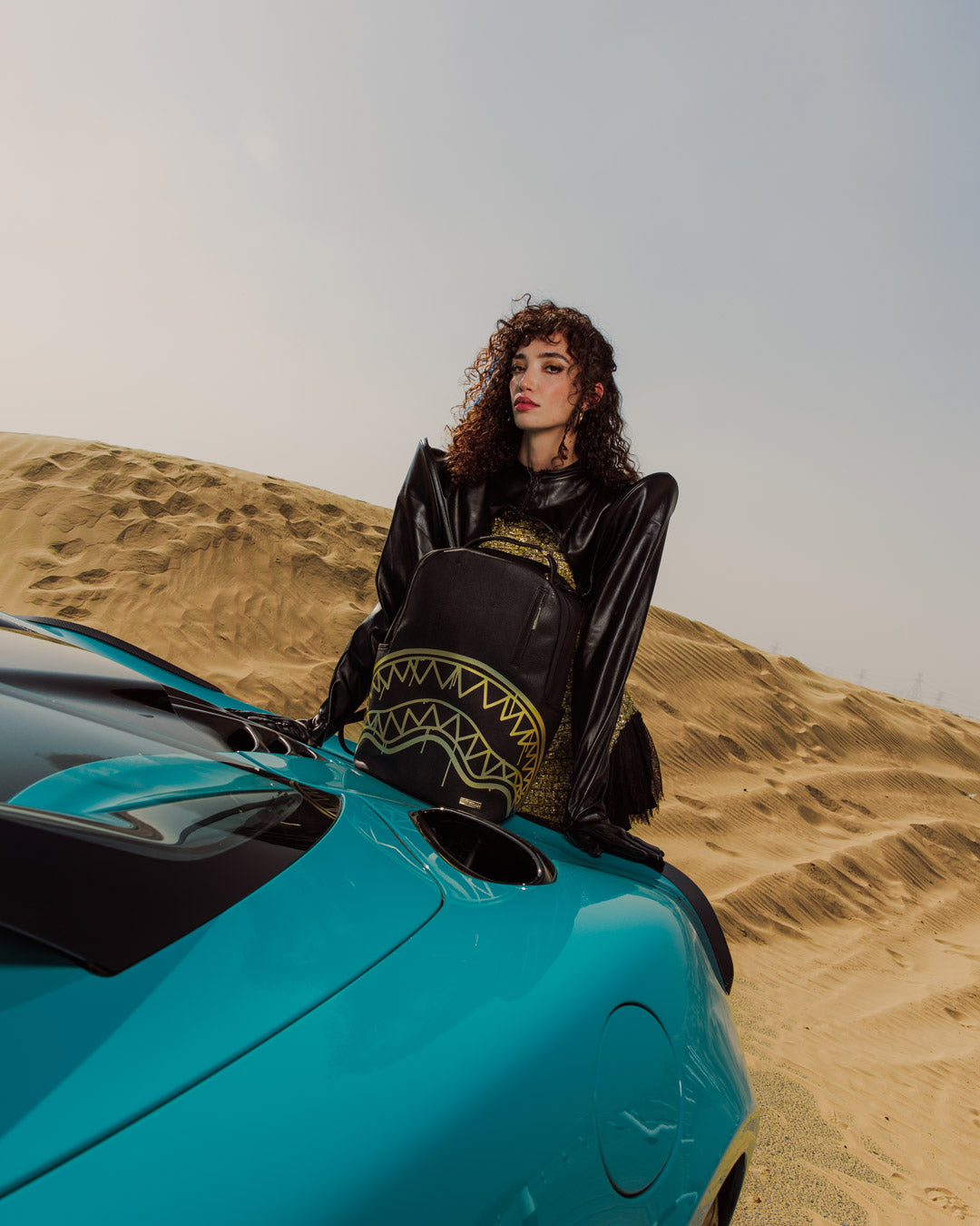 SPRAYGROUND® BACKPACK THAT GOLD DRAP BACKPACK