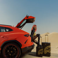 SPRAYGROUND® LUGGAGE THAT GOLD DRAP CARRY-ON LUGGAGE