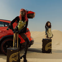 SPRAYGROUND® LUGGAGE THAT GOLD DRAP CARRY-ON LUGGAGE