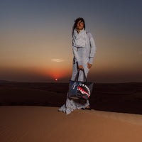 SPRAYGROUND® TOTE SILVER SIDE DRIP TOTE