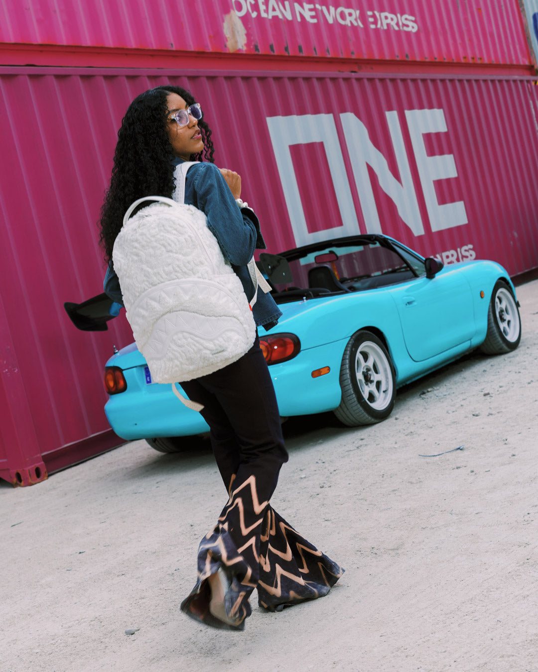 SPRAYGROUND® BACKPACK SHERPA SHARK BACKPACK