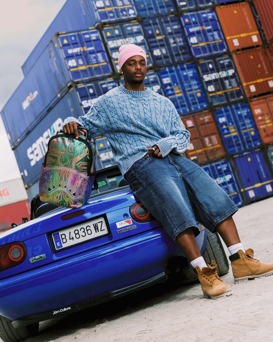 SPRAYGROUND® BACKPACK CIRCUIT BOARD SHARK BACKPACK