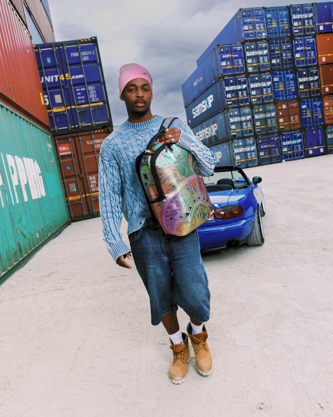 SPRAYGROUND® BACKPACK CIRCUIT BOARD SHARK BACKPACK