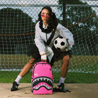 SHARK CENTRAL EMBROIDERED EFFECT BACKPACK