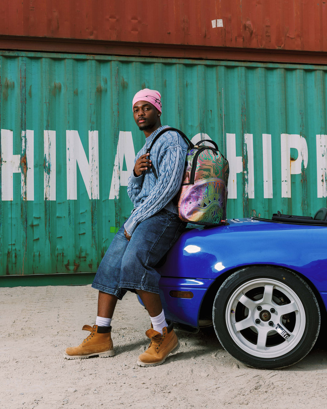 SPRAYGROUND® BACKPACK CIRCUIT BOARD SHARK BACKPACK