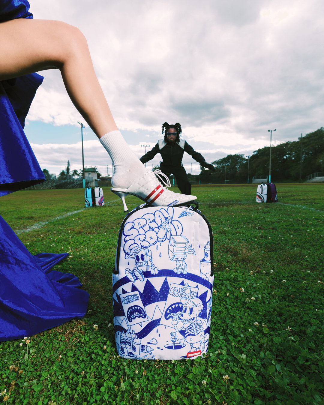 SPRAYGROUND® BACKPACK MONEY BOY POSTER DOODLE BACKPACK