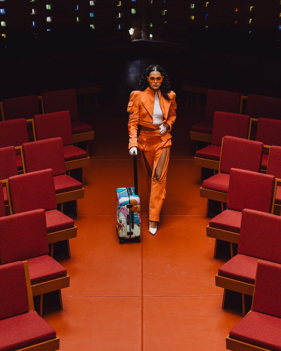 SPRAYGROUND® LUGGAGE FRANK LLOYD WRIGHT CARRY-ON LUGGAGE