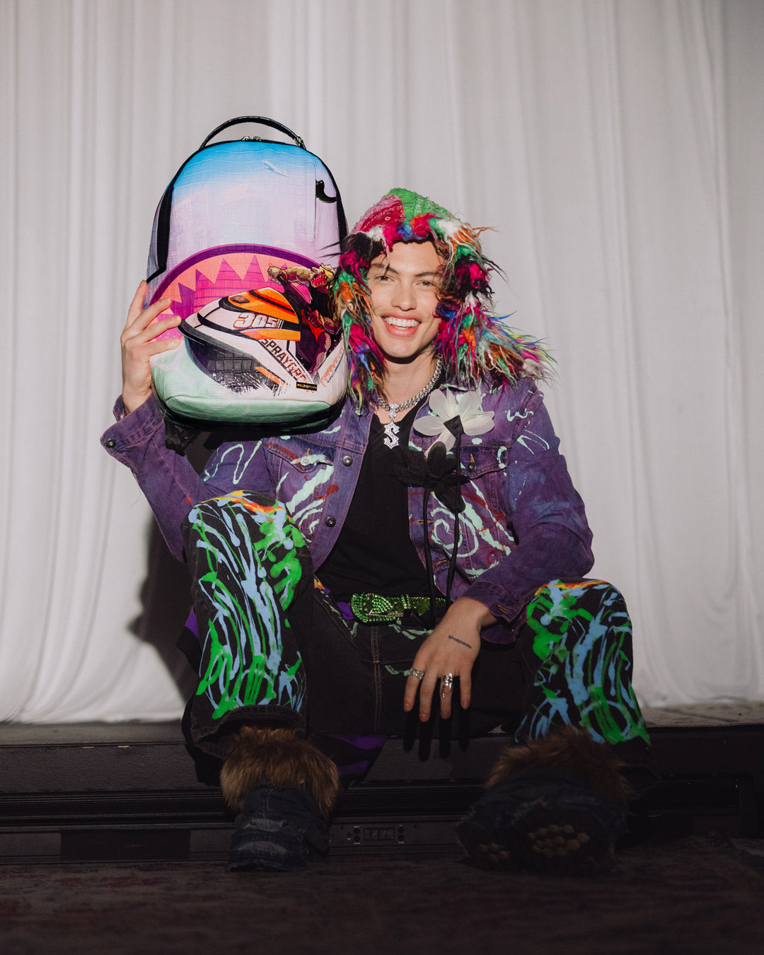 SPRAYGROUNDÂ® BACKPACK NILE RIVIERA JETSKI BACKPACK