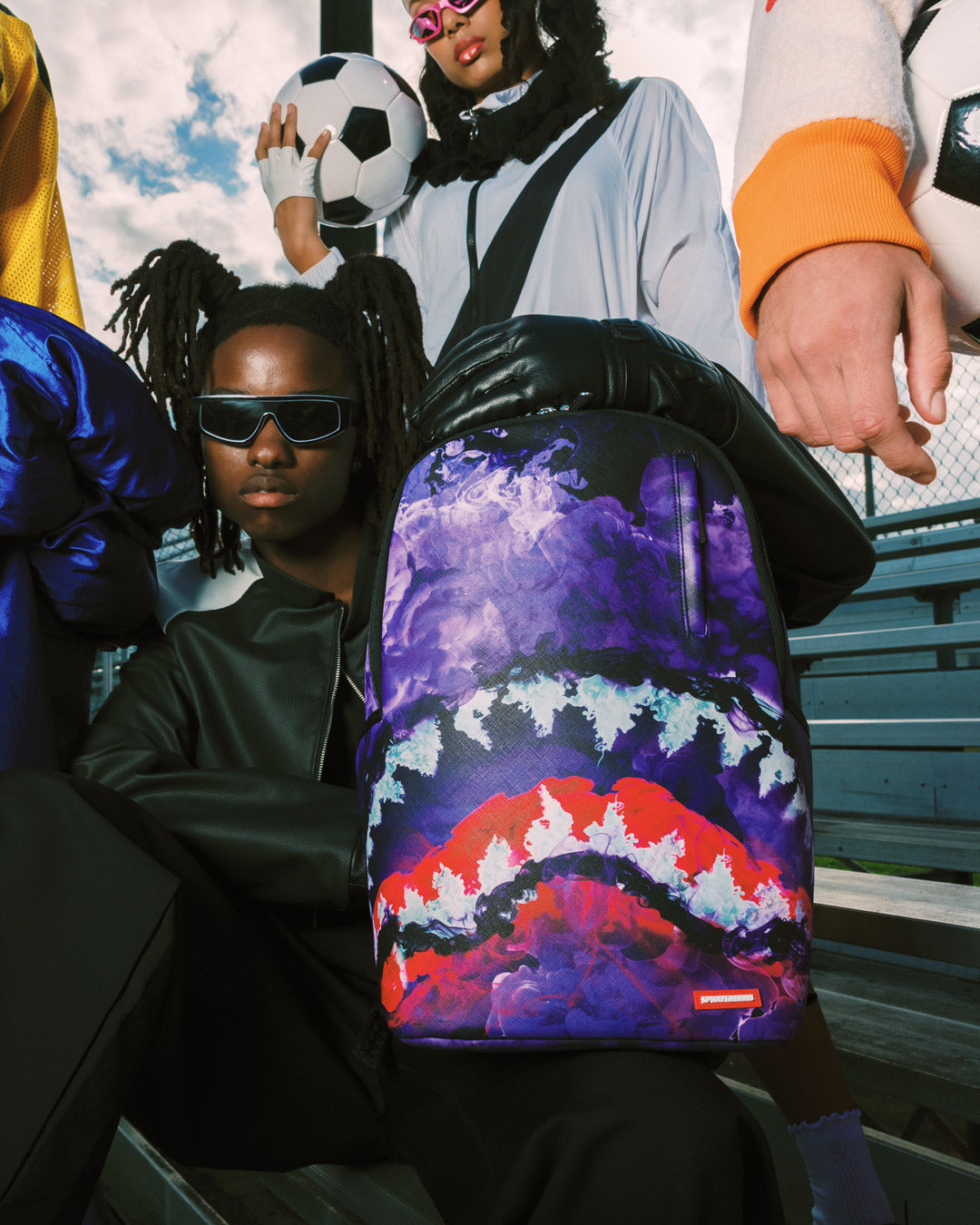 SPRAYGROUND® BACKPACK ELEVATE PURPLE BACKPACK