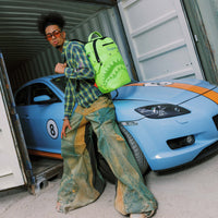 SPRAYGROUND® BACKPACK GREEN MEANIE BACKPACK