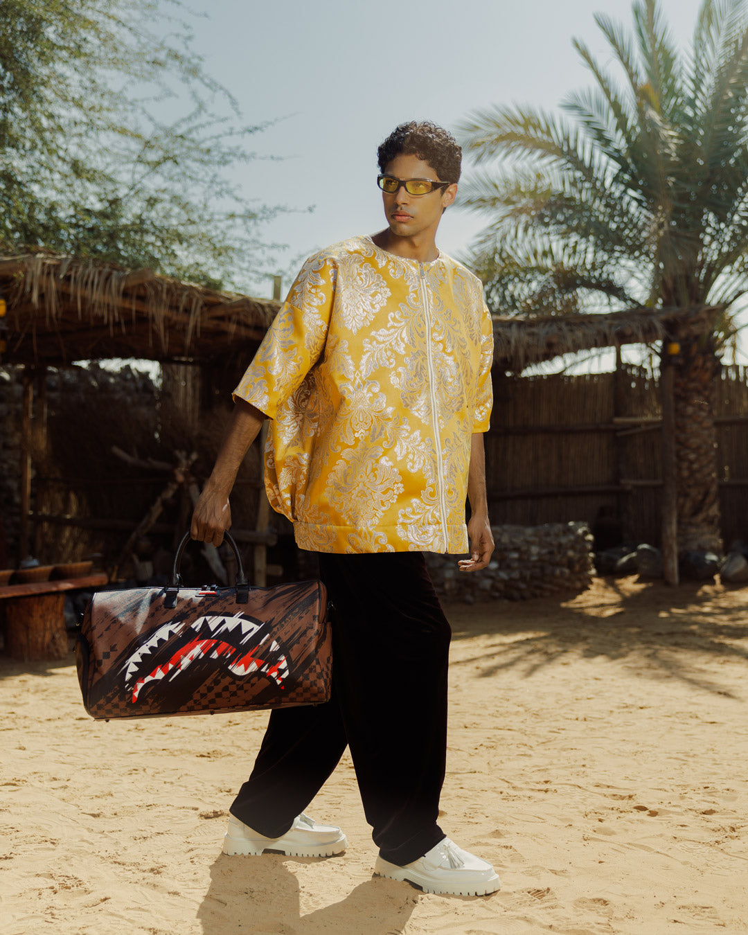 SPRAYGROUND® DUFFLE SMEARED GRUNGE DUFFLE