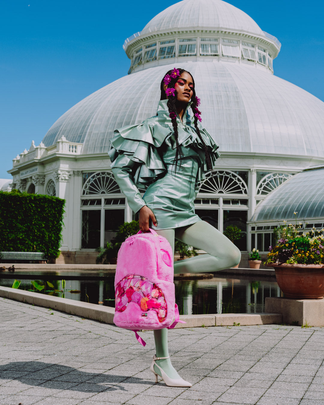 SPRAYGROUND® BACKPACK NYBG PINK BOUJEE BACKPACK