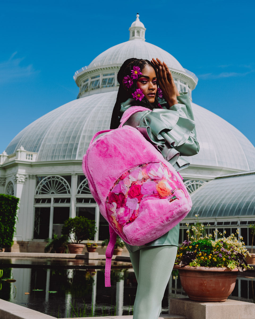 SPRAYGROUND® BACKPACK NYBG PINK BOUJEE BACKPACK