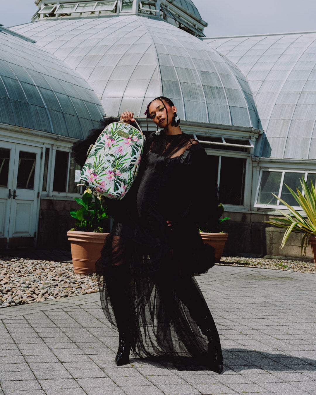 SPRAYGROUND® BACKPACK NYBG FANCY FLORAL JUNGLE BACKPACK
