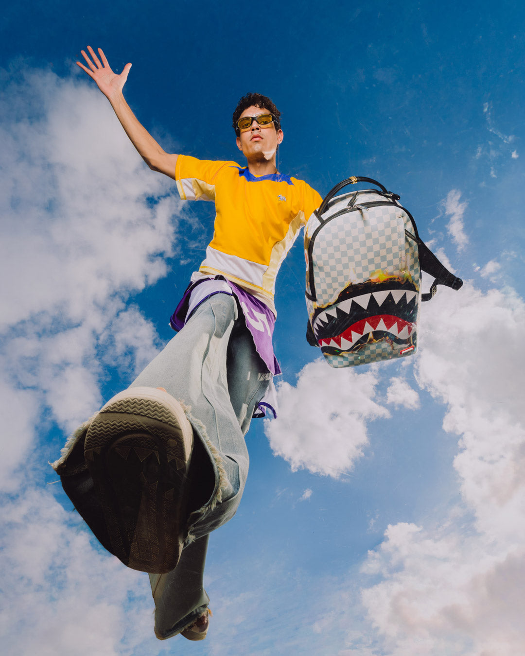 SPRAYGROUND® BACKPACK CHECK MELT BACKPACK